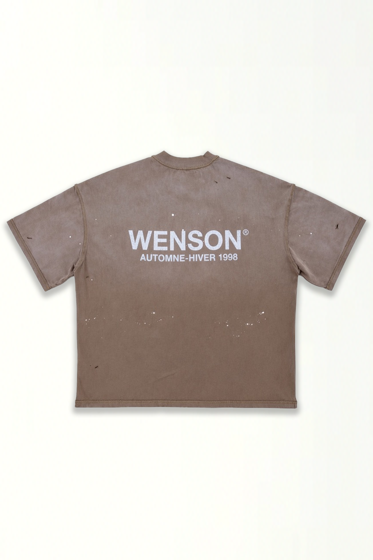 ARCHIVE TEE - WASHED BROWN