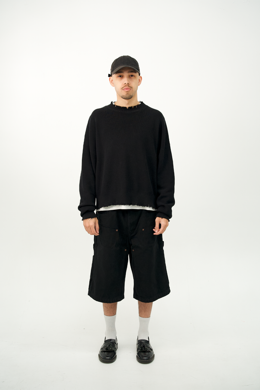 DESTROY KNIT - BLACK