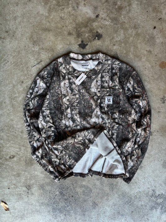 “KRUEGER” Waffle Longsleeve - Camo