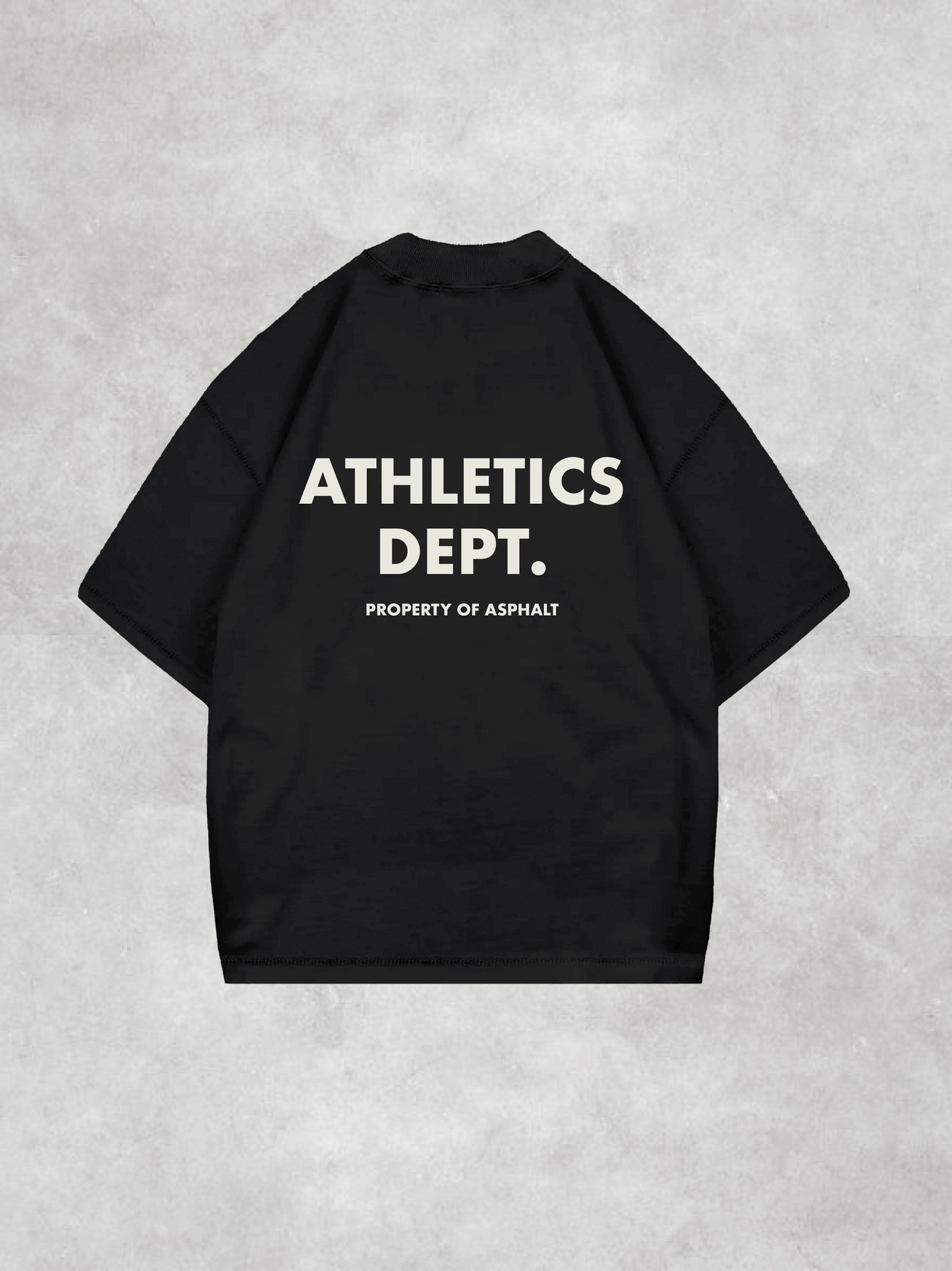 ATHLETICS DEPT. T-shirt - Black