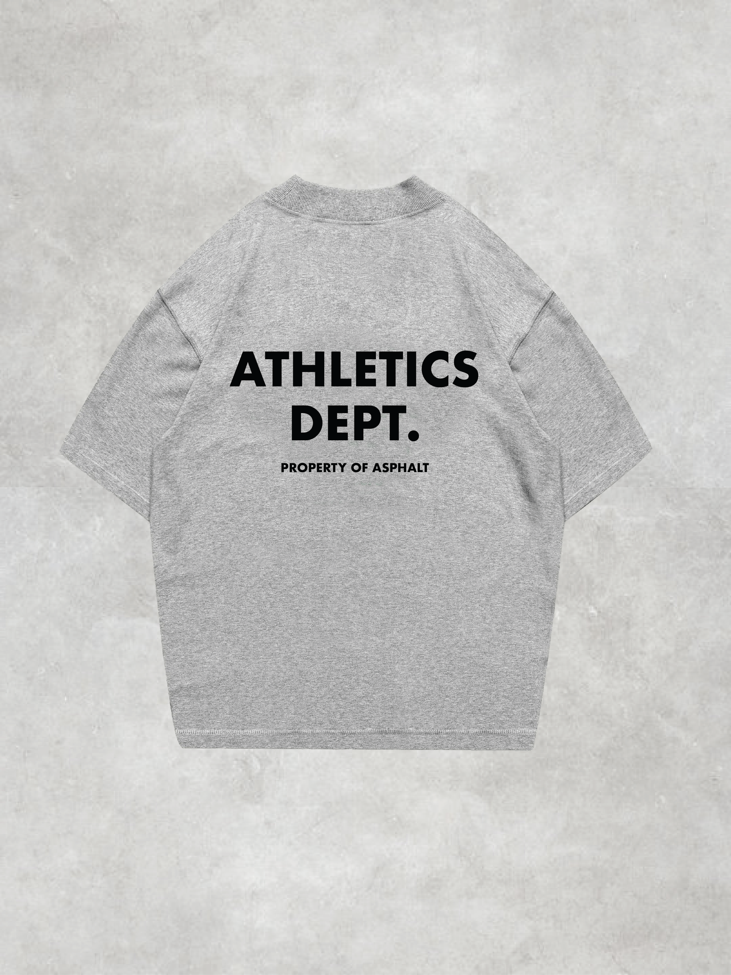 ATHLETICS DEPT. T-shirt - Grey Marle