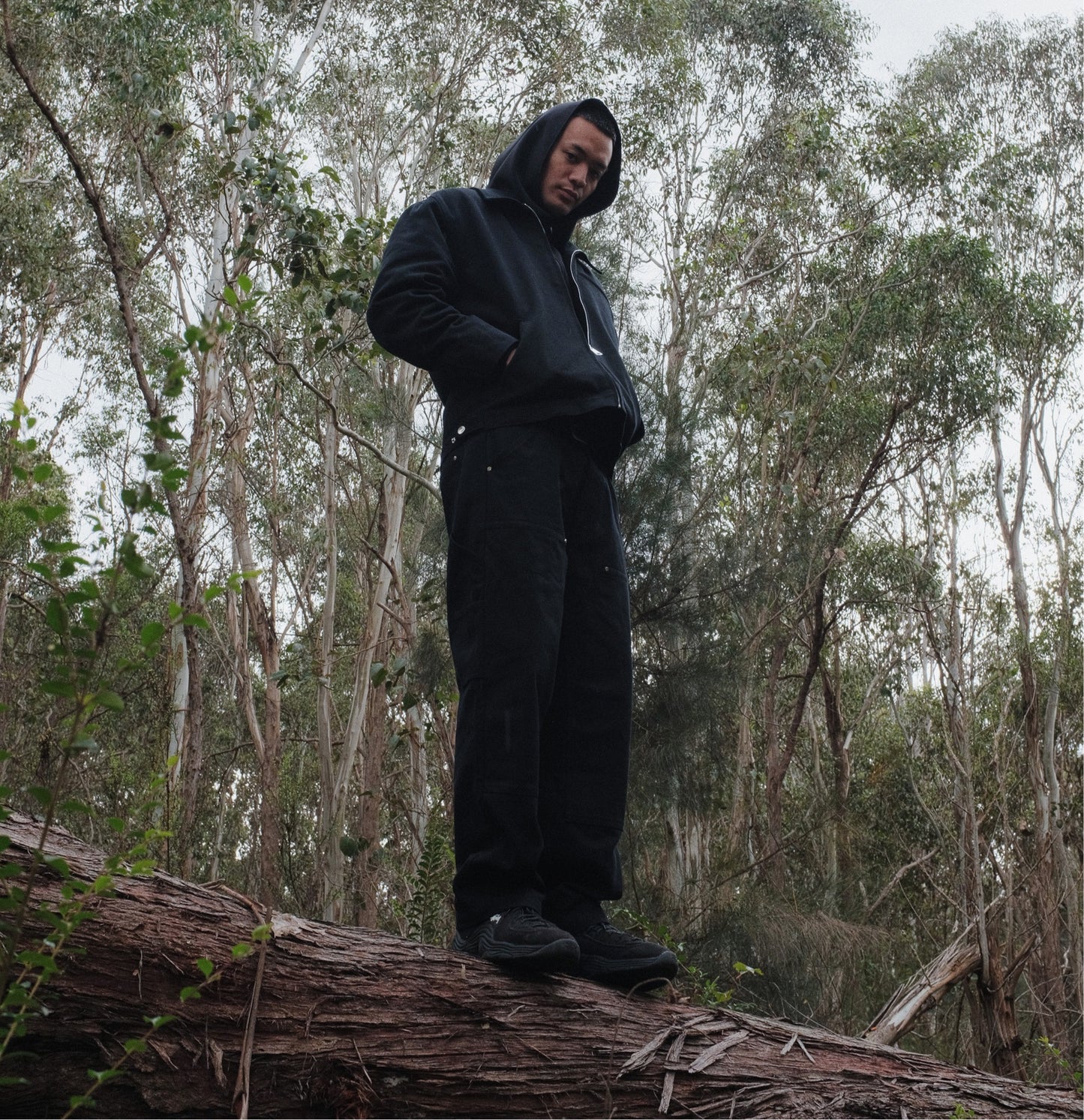 Heavyweight Canvas Blouson - BLACK