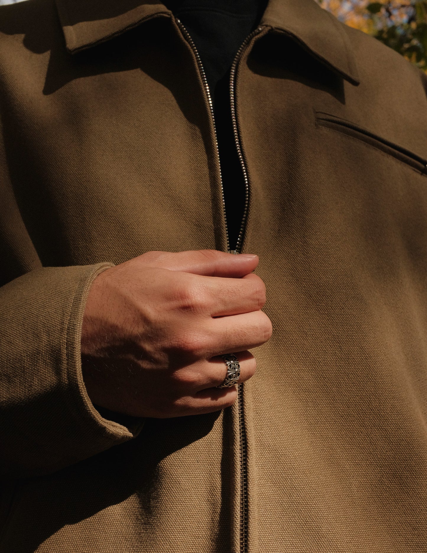 Heavyweight Canvas Blouson - MAPLE