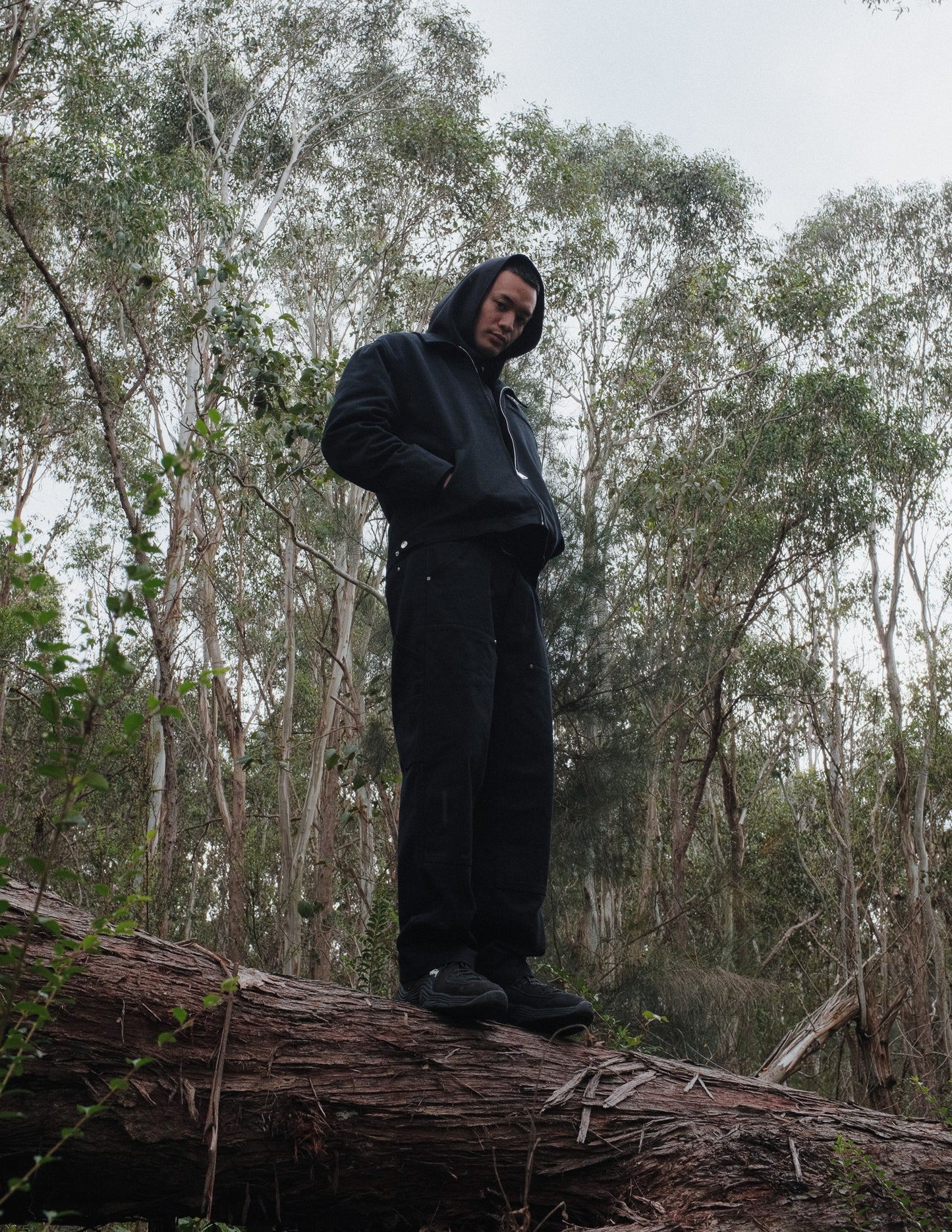 Heavyweight Canvas Double Knee Pant - BLACK