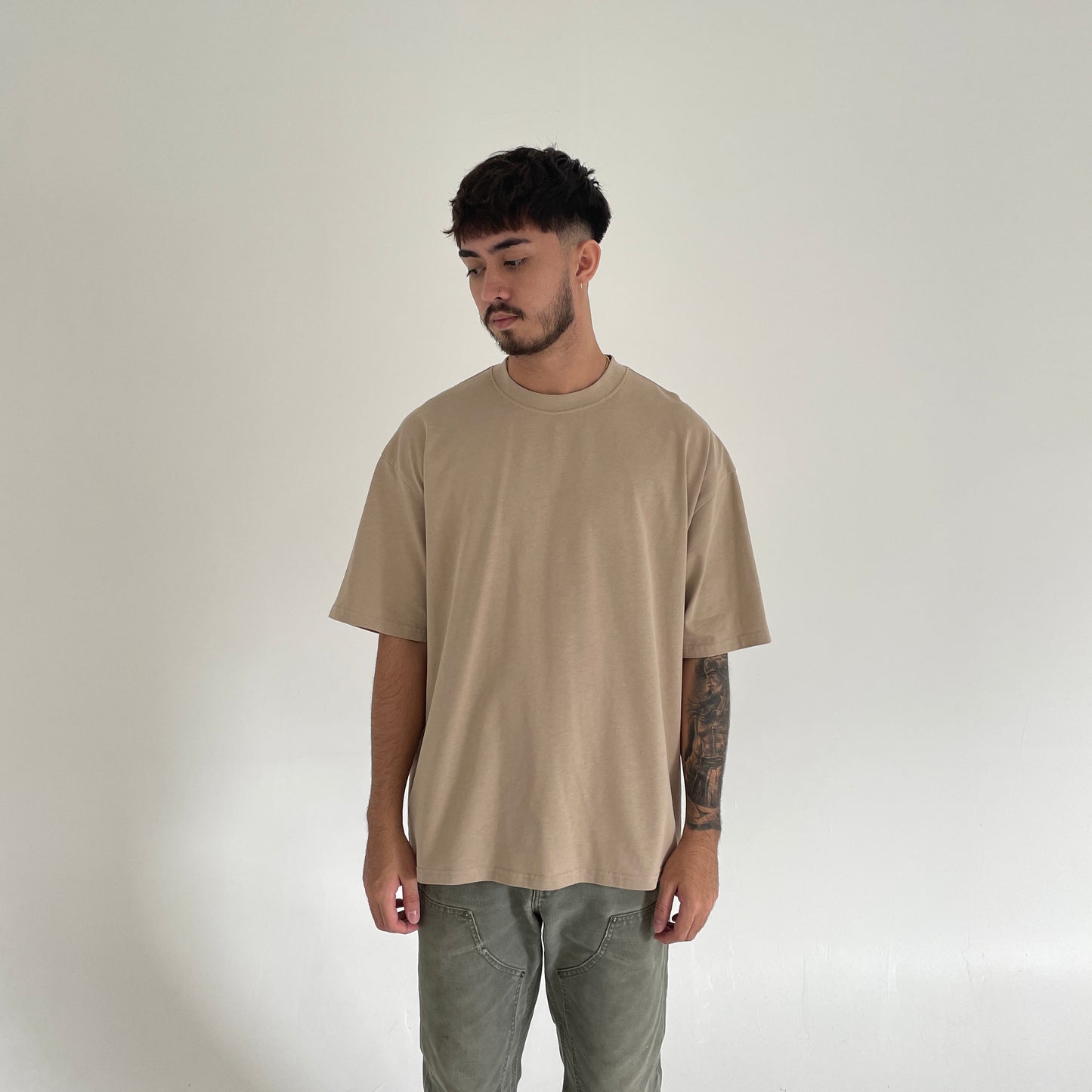 The Rebel Tee - Camel