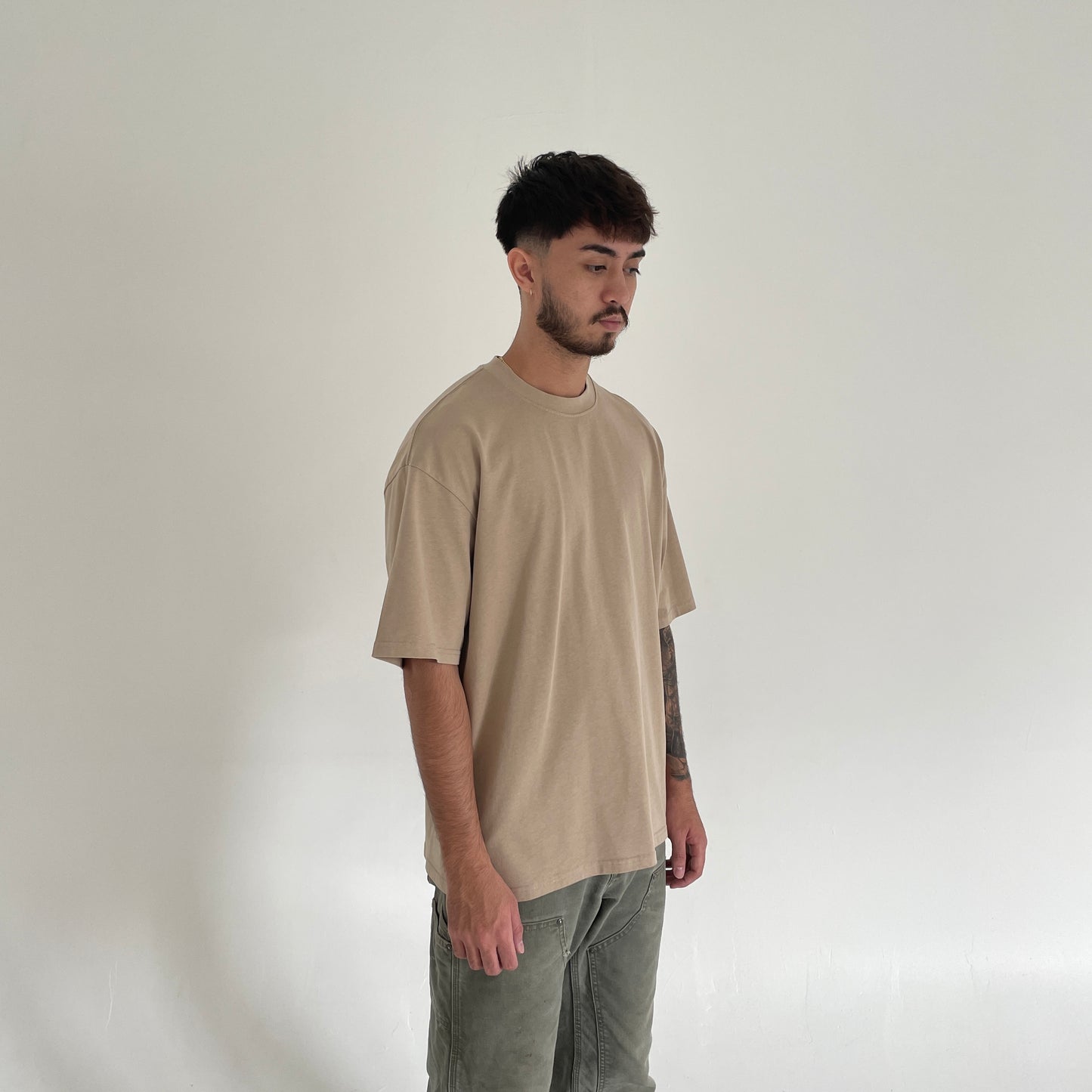 The Rebel Tee - Camel