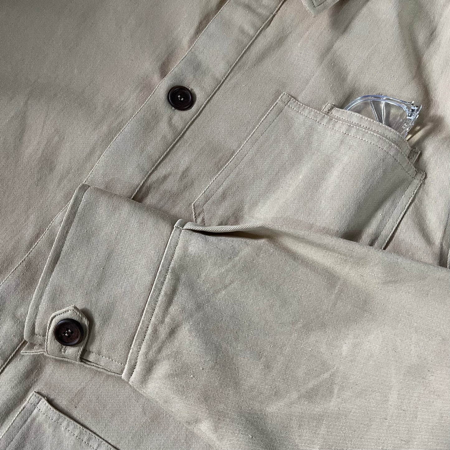 "The Wency" Work Overshirt - Sand